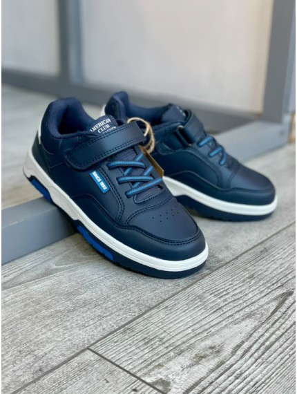 ДИТЯЧІ КРОСІВКИ AMERICAN CLUB BLUE CORDY